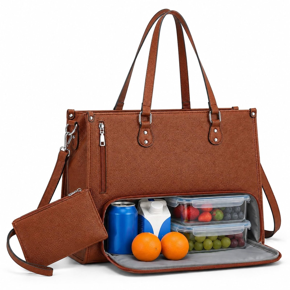 Omgoods - Elegante Lunchtas voor Dames met Geïsoleerd Koelvak