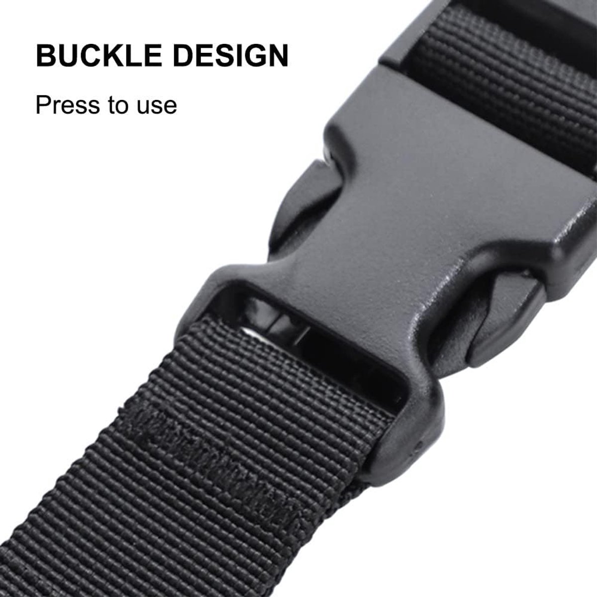 Rugzak borstriem, 1 stuk verstelbare rugzakriem, nylon rugzakriem riem riem met gesp voor outdoorsporten, kamperen, wandelen