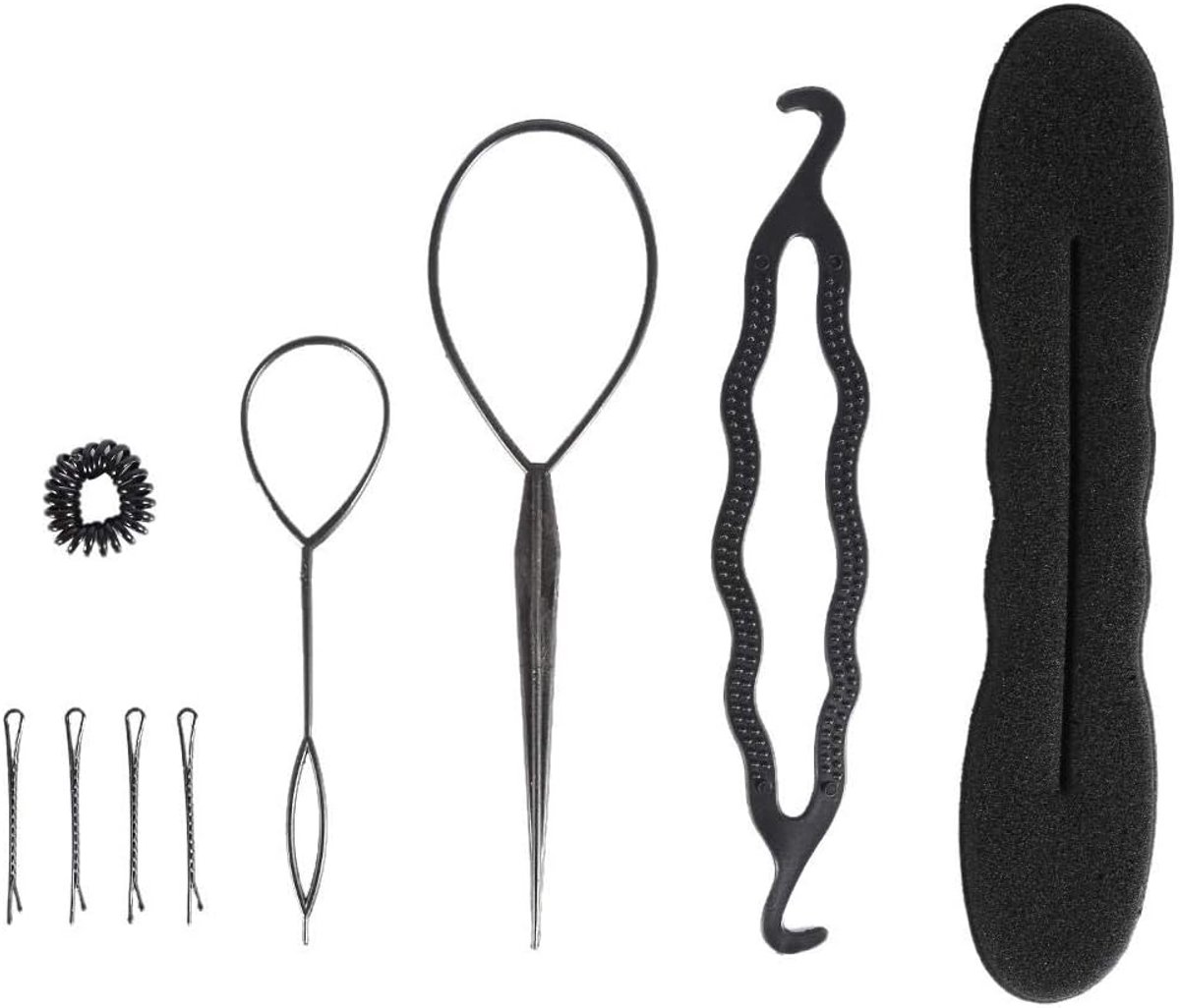 Knot Maker Vlechten Styling Schijf Twist Gereedschap DIY Accessoires Haar Styling Tool Set Haar Twist Styling Braid Tool(9 STUKS)