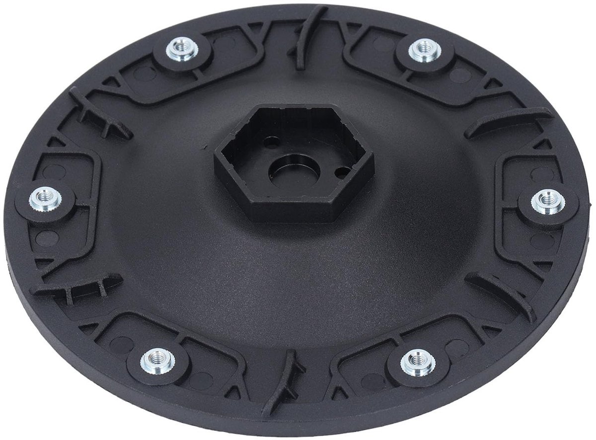 Omgoods - Nylon Robotic Lawnmower Disc 150mm Vervangingsplaat voor Molen