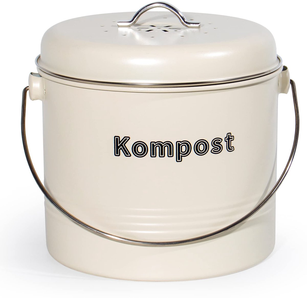 Omgoods - Organische Afvalbak 7L - Geurvrij met Actieve Koolstoffilters