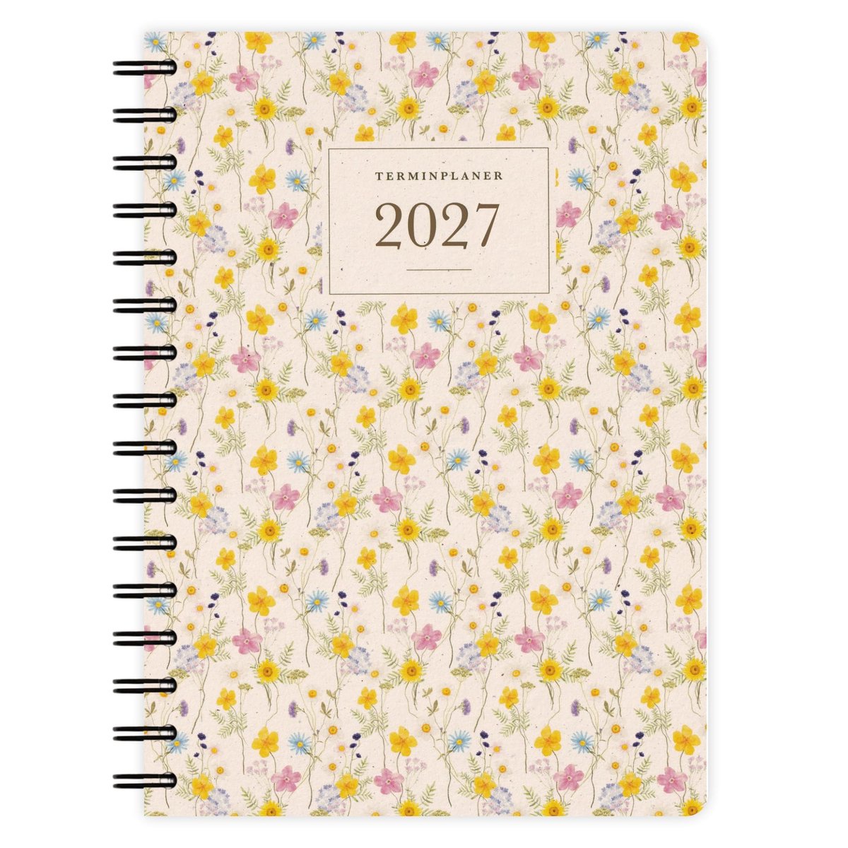 1122 Kalender A5 2026 - Wildflowers - Flexibele Indeling