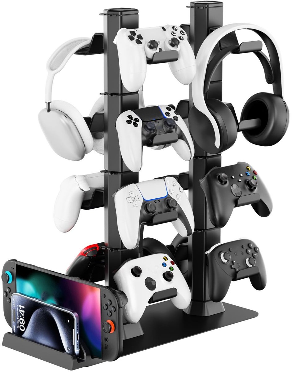 Omgoods - Controller Houder - Multifunctionele Opslag voor Gaming Accessoires