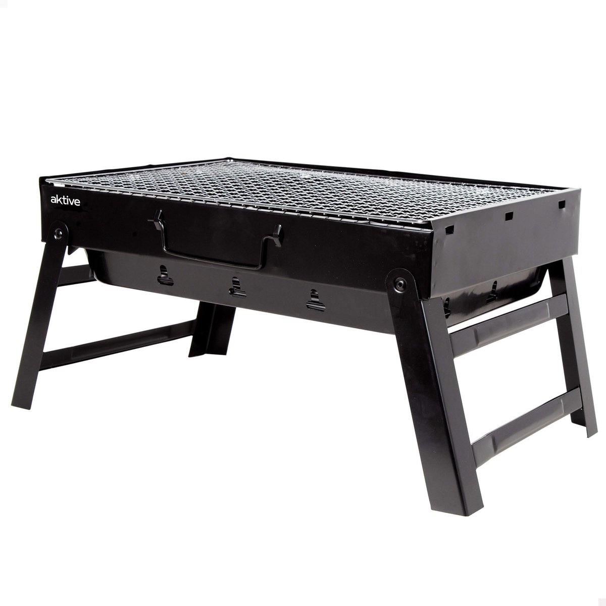 Omgoods - Portable Charcoal Barbecue - Opvouwbaar en Handzaam voor Camping en Balkon