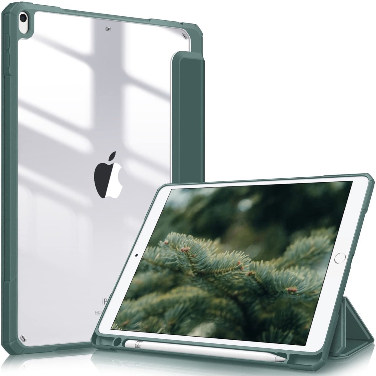 Omgoods - Hybrid Slim Case voor iPad Air 3 en iPad Pro 10.5 Inch - Schokbestendige Case met Pencilhouder