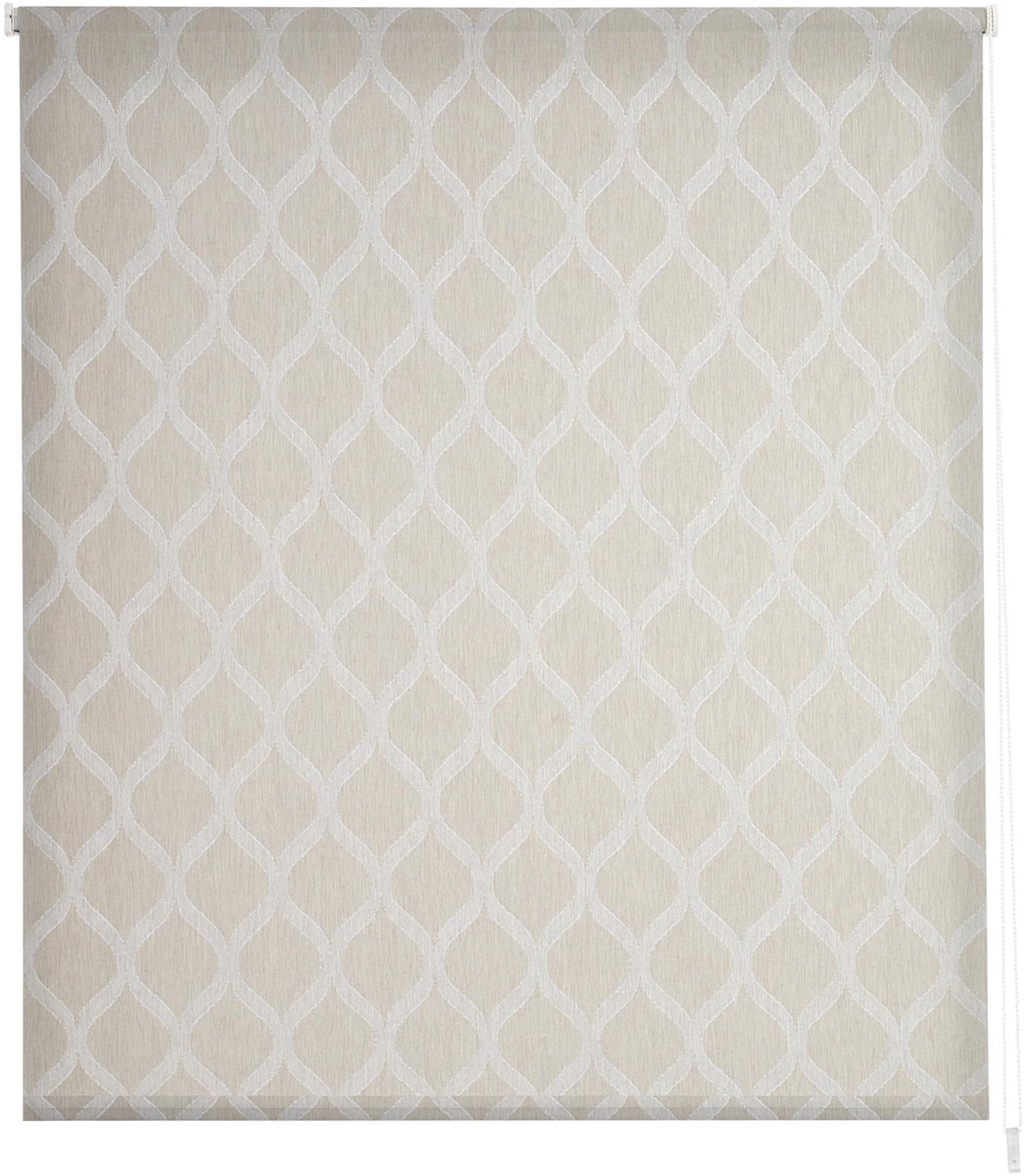 Omgoods - Estoralis Davos Roller Blind - Translucent, Beige, 120 x 255 cm