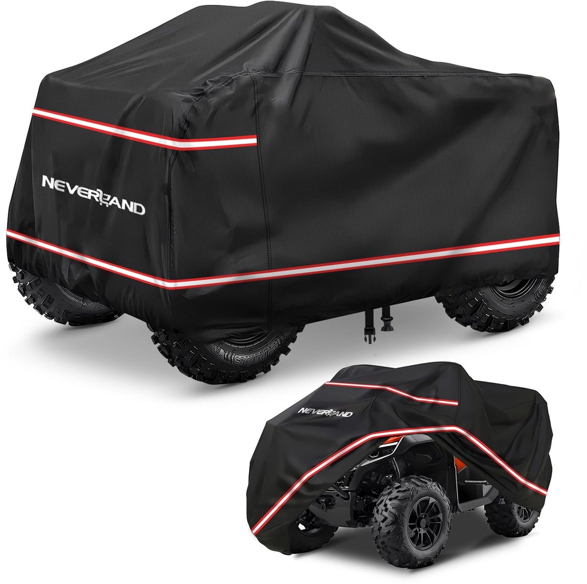 Omgoods - XL Quad Beschermzeil - Waterdichte en UV Bestendige Cover 210D
