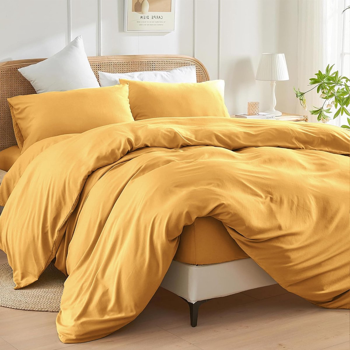 Omgoods - King Size Duvet Cover Set 230x220cm met 2 Kussenslopen