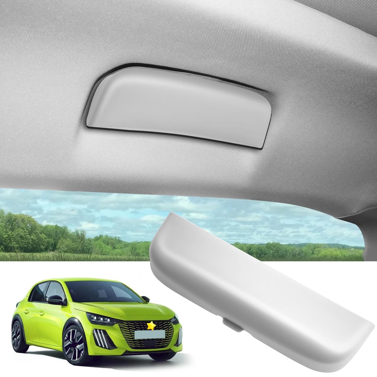 Omgoods - Auto Brilhouder voor Peugeot Modellen
