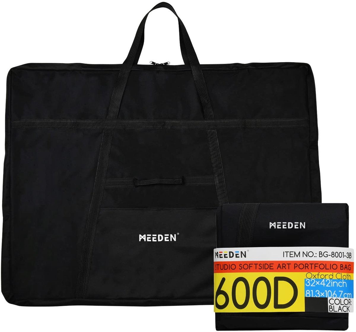 Omgoods - Soft Art Portfolio Bag - Waterproof Canvas Portfolio voor Kunstwerken