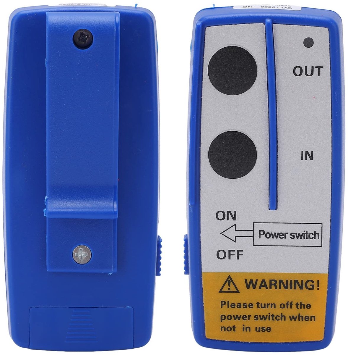 Omgoods - Lier Afstandsbediening - Draadloze Lier Kit - 23 meter bereik - Blauw - Geschikt voor Truck SUV - 12V 24V Ontvanger