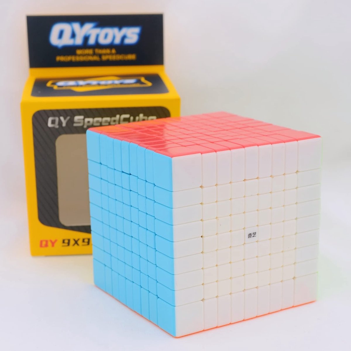 Omgoods - Bukefuno 9x9 Speed Magic Cube - Stickerloze Puzzel met Compact Ontwerp