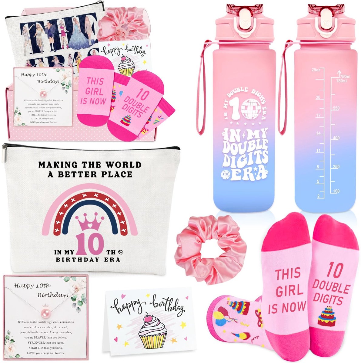 Omgoods - Perfecte Verjaardagscadeaus voor 10-jarigen - Set van 6