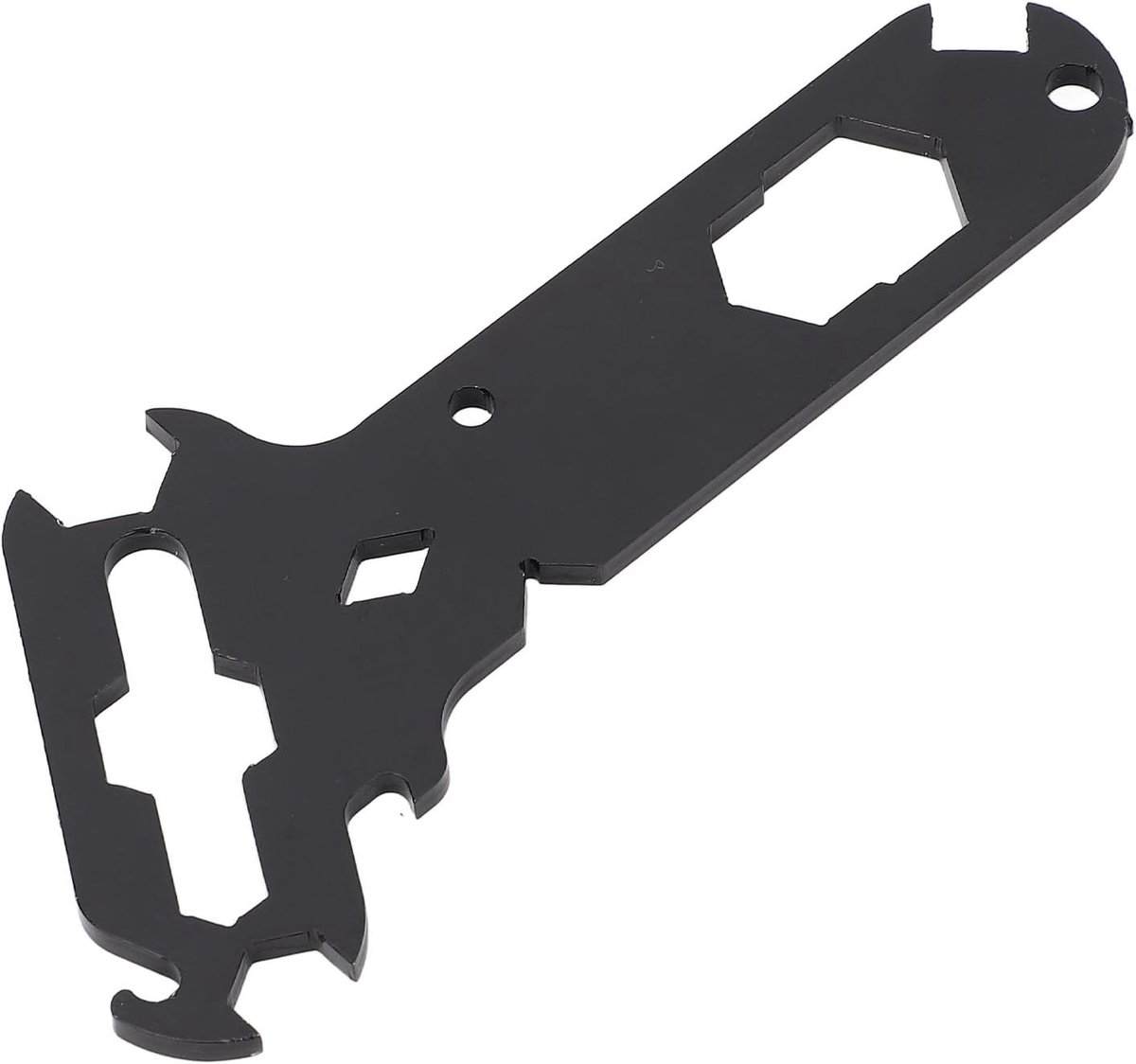 14 in 1 Rigger Tool 14 in 1 Afzonderlijke Rigger Tools -in- Multitool Stalen Multifunctionele Vleugelmoer Draadstrippers Flesopener met Matzwarte Poedercoating voor RV