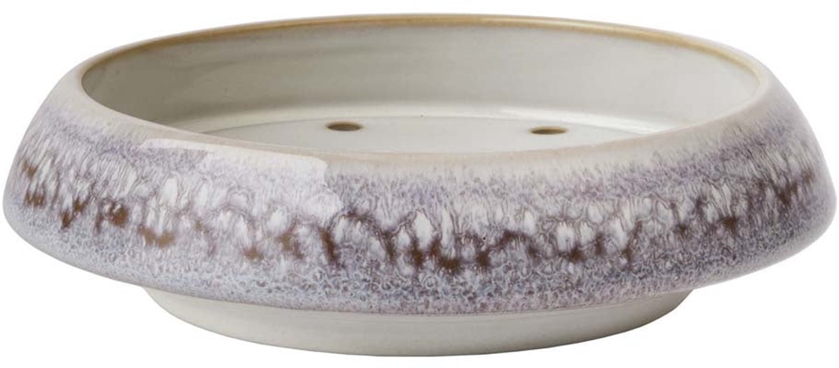 Figo Zeepbakje Malva | Paars | Stoneware