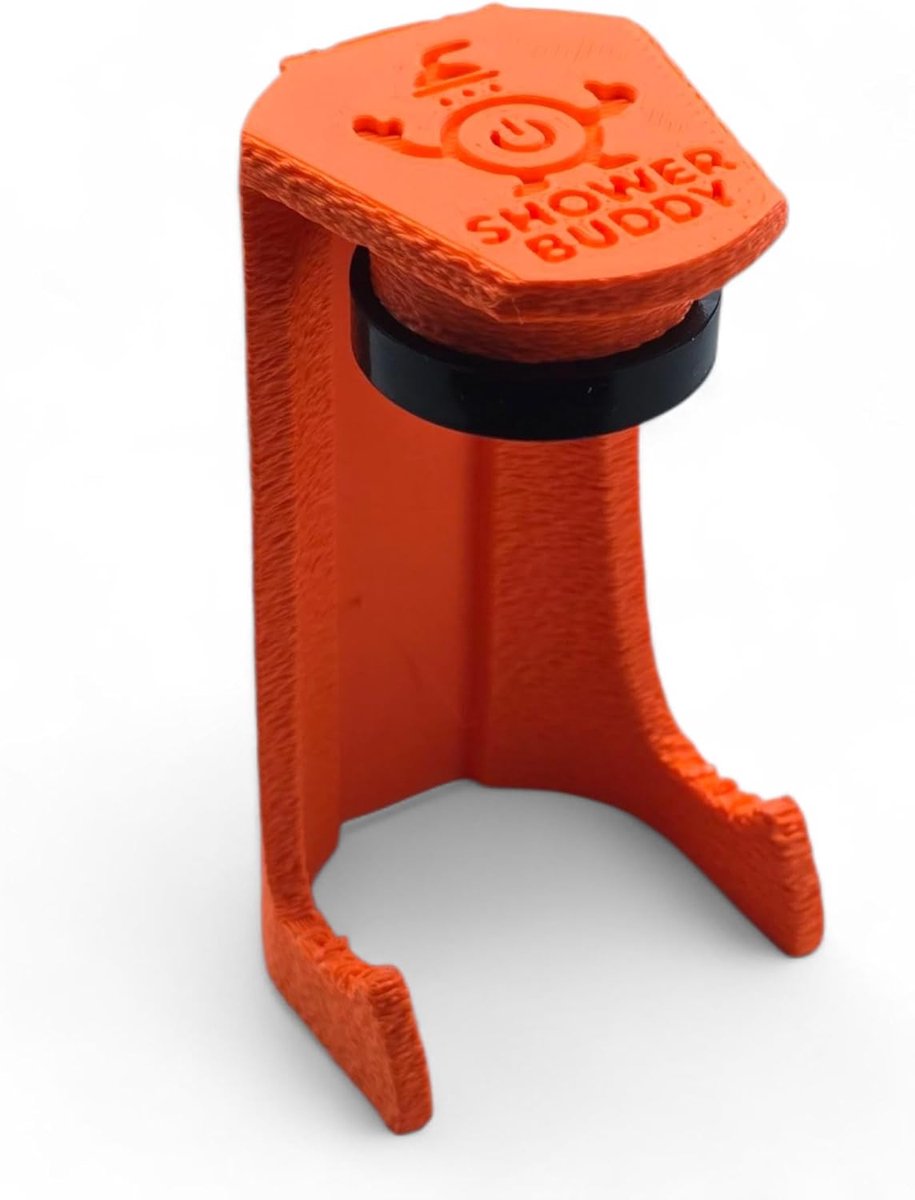 SnelShoppen - Shower Buddy Adjust™ - Verstelbare Tijdgestuurde Drukknop Douchehouder voor Campings, Sportscholen & Zwembaden | Hand-vrije Ventielvergr