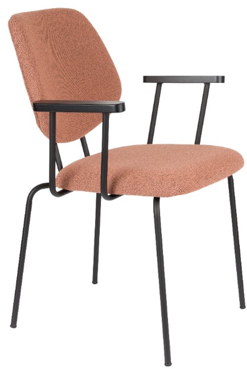 ANLI STYLE Armchair Zelo Pink - set van 2