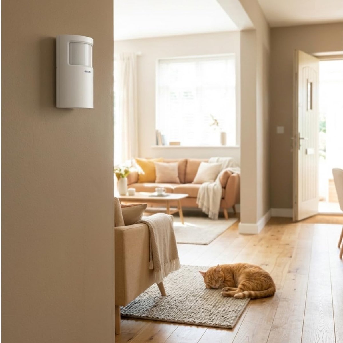 SnelShoppen - Daewoo Vigilia VIG103 WiFi Alarmpakket Draadloos Zonder Abonnement, Volledig Compatibel met Dieren, Detectoren en Sirene, Inclusief Full