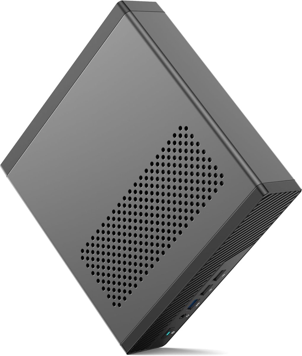 MINIS FORUM MS-01 Mini-pc, processor Core i5-12600H 12C/16T tot 4,5 GHz, Barebone zonder DDR5 SODIMM/M.2 2280 NVME SSD/3x M.2 2280/22110/U.2 SSD/OS, HDMI/2 x USB4/Port SFP+ 10G×2/2,5G RJ45x2
