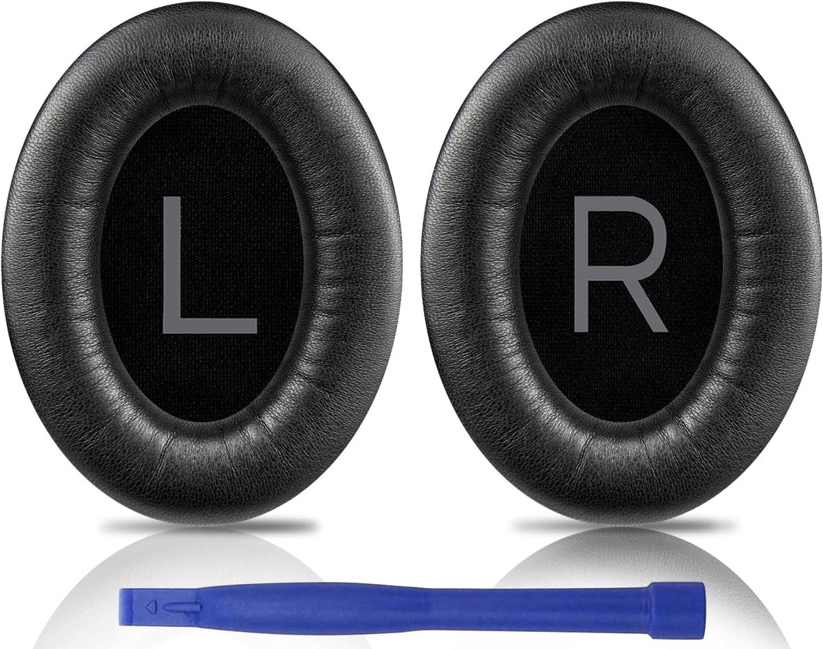 Oorkussens Vervanging voor Bose QuietComfort 45 (QC45)/QuietComfort SE (QC SE)/Nieuwe Quiet Comfort Wireless Over-Ear koptelefoon, Earpads Cushions met hoge dichtheid schuim