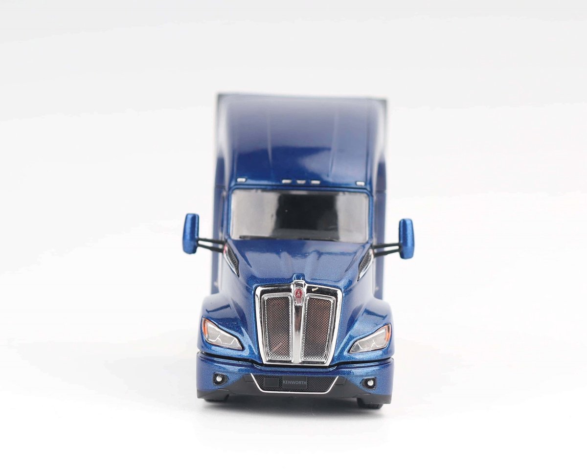 Kenworth T680 Next Gen trekker met 76in Sleeper - blauw - Schaal 1:50 - Diecast Masters - Truck - Vrachtwagen