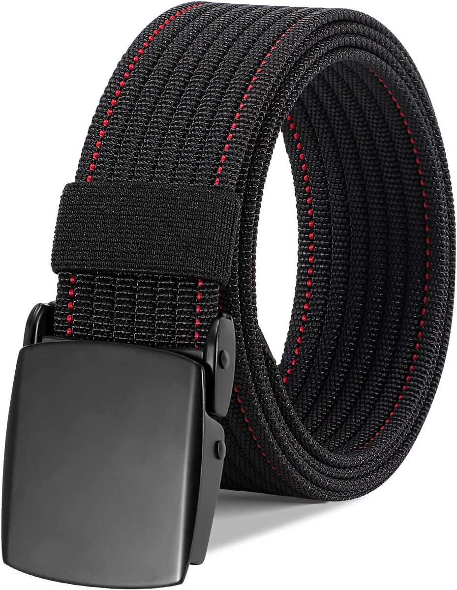 Herenriem, nylon, canvas, militaire tactische riem, ademende riem van zeildoek met gelegeerde gesp