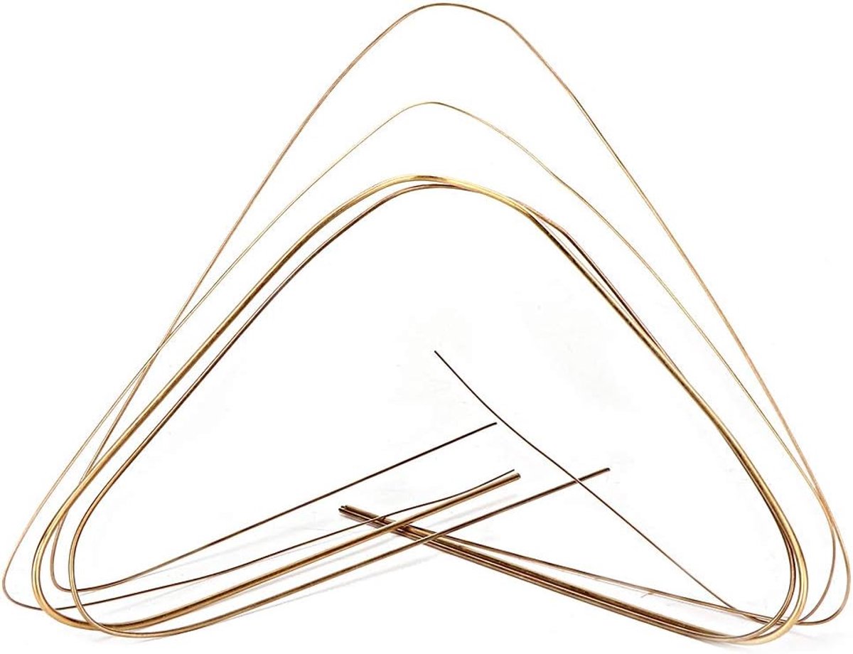 Goud Lasstaaf, 4 stuks 0,5 mm 0,7 mm 1,0 mm 1,5 mm Goud Zilver Lasstaven Soldeerdraad Laagtemperatuur Metaal Soldeerstaven Goud Zilver