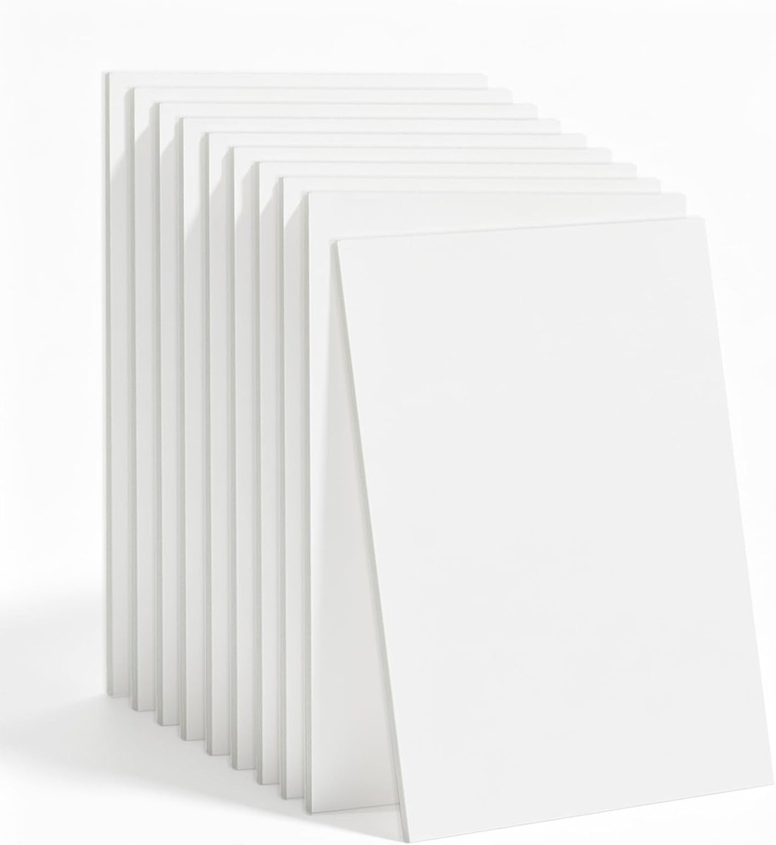 10 stuks hardschuimplaten 5 mm, A3-schuimplaat, schuimplaat, hardschuim, piepschuimplaten, knutselplaat voor schilderen, modelbouw, doe-het-zelf, knutselen, wandbescherming