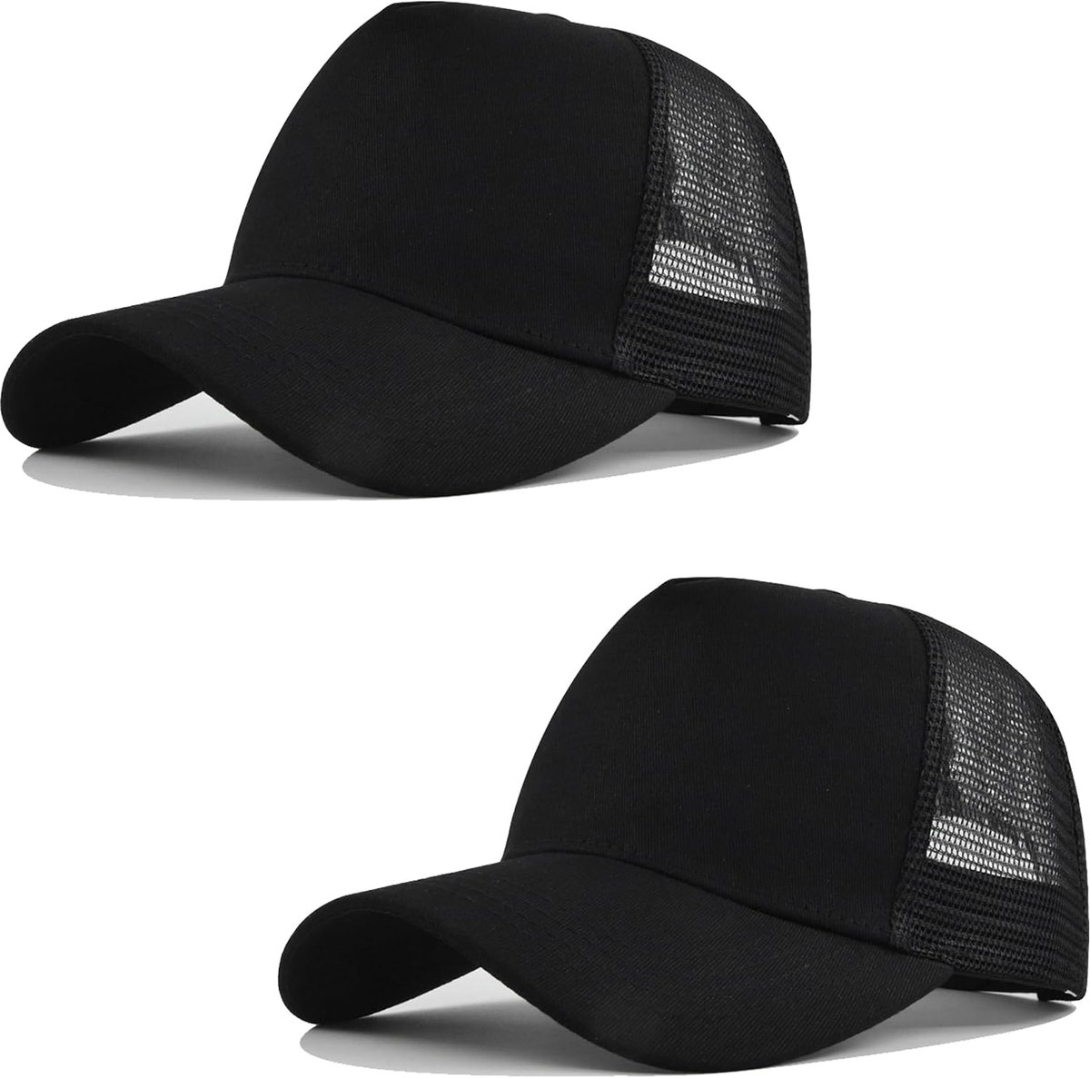 2/3 Pack Baseball Cap voor Heren Trucker, Klassieke hoed snapback cap