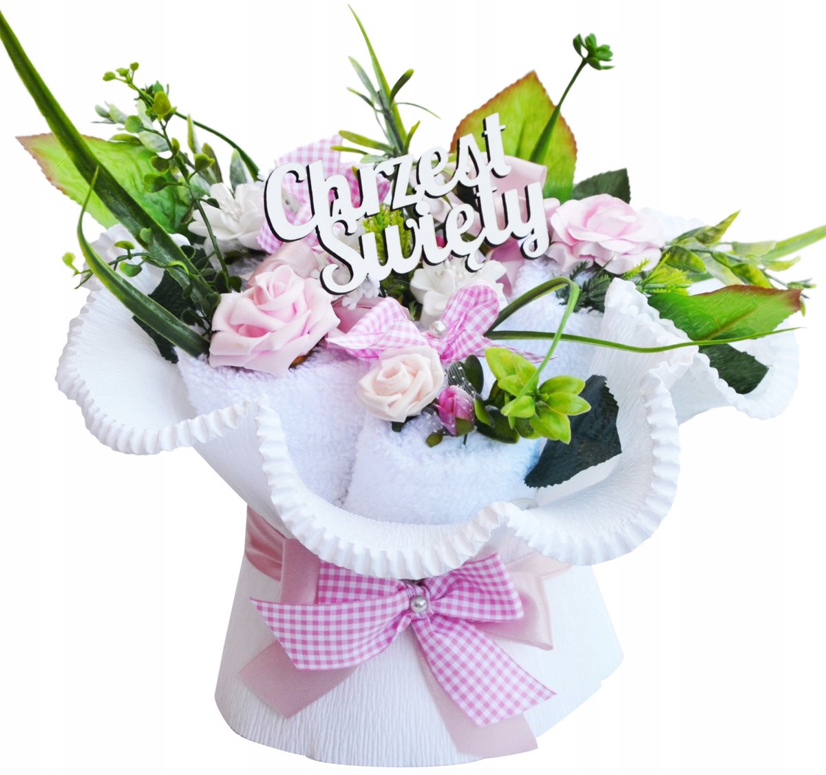 Uniek Handdoekenboeket - Doopcadeau, Praktisch & Langdurig