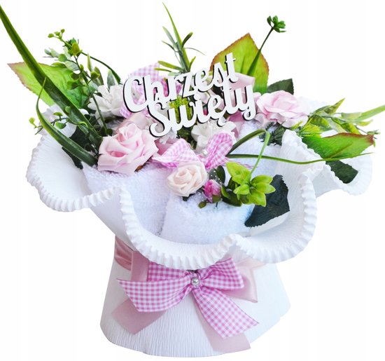 Uniek Handdoekenboeket - Doopcadeau, Praktisch & Langdurig