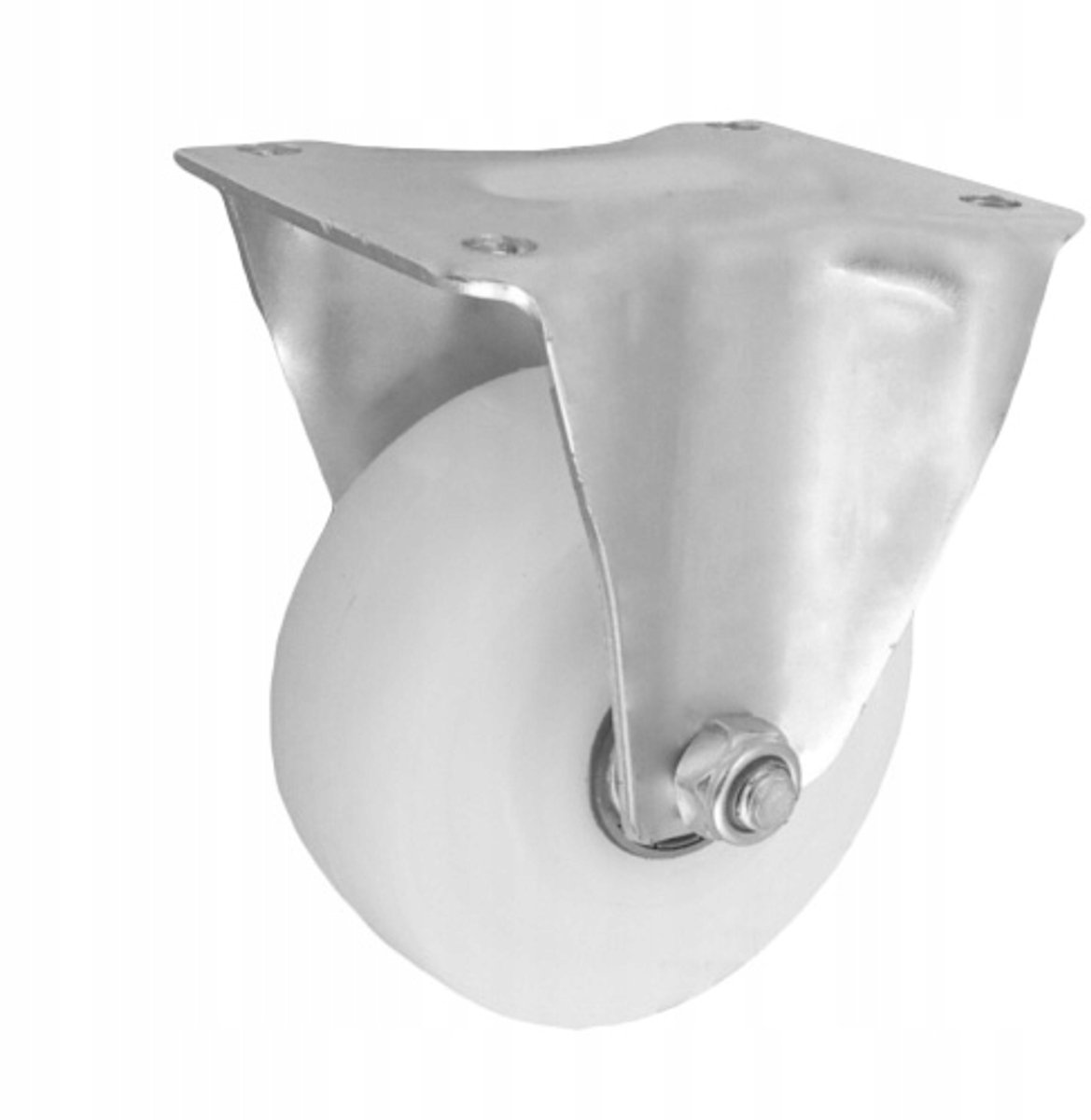 Vast Polyamide Wiel Ø100mm, 200kg Belastbaar, voor Machines & Rekken