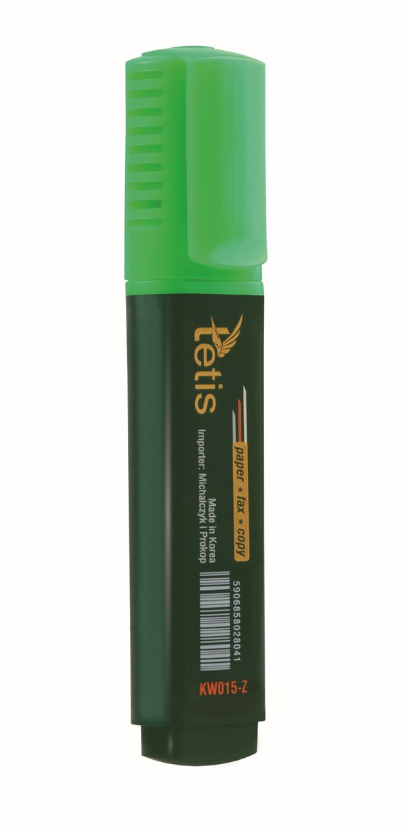 Groene Platte Markeerstift KW015-Z (12 stuks)