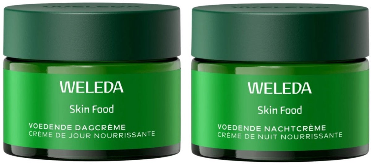 Weleda - Skin Food Voedende Dagcrème + Nachtcrème Duo - 2x40ml