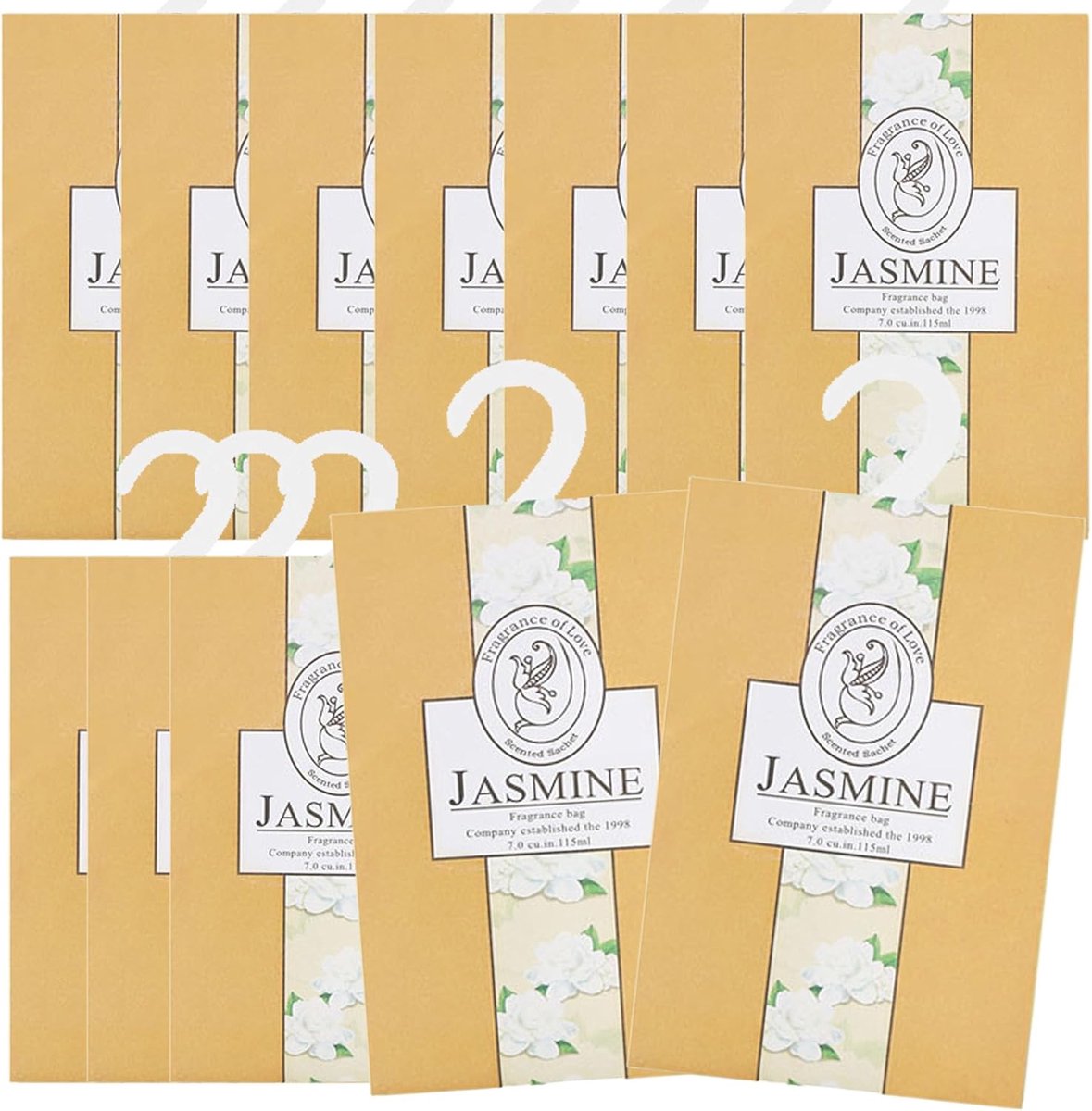 12pcs Fragrance Bags Wardrobe, Air Freshener Perfume Fragrance Bags, Scented, Cabinet Perfume, Wardrobe Fragrance - ShopVlot