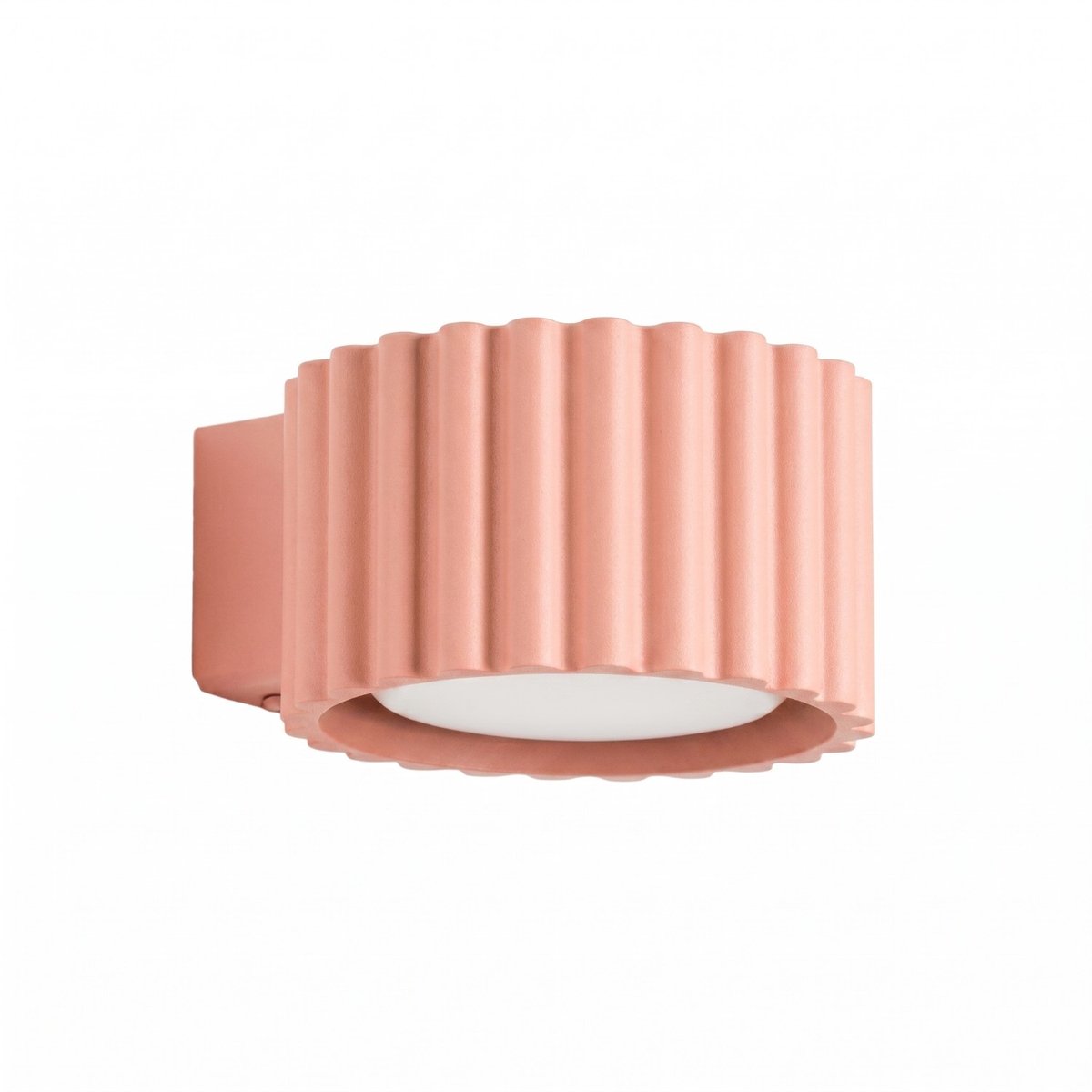 Sollux Lighting Wandlamp AURA - Gx53 - perzik - aluminium - 10x12x6cm