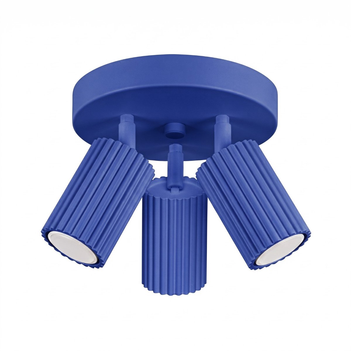 Sollux Lighting Plafondlamp KARBON - GU10 - ultramarijn - aluminium - 19.5x19.5x18cm