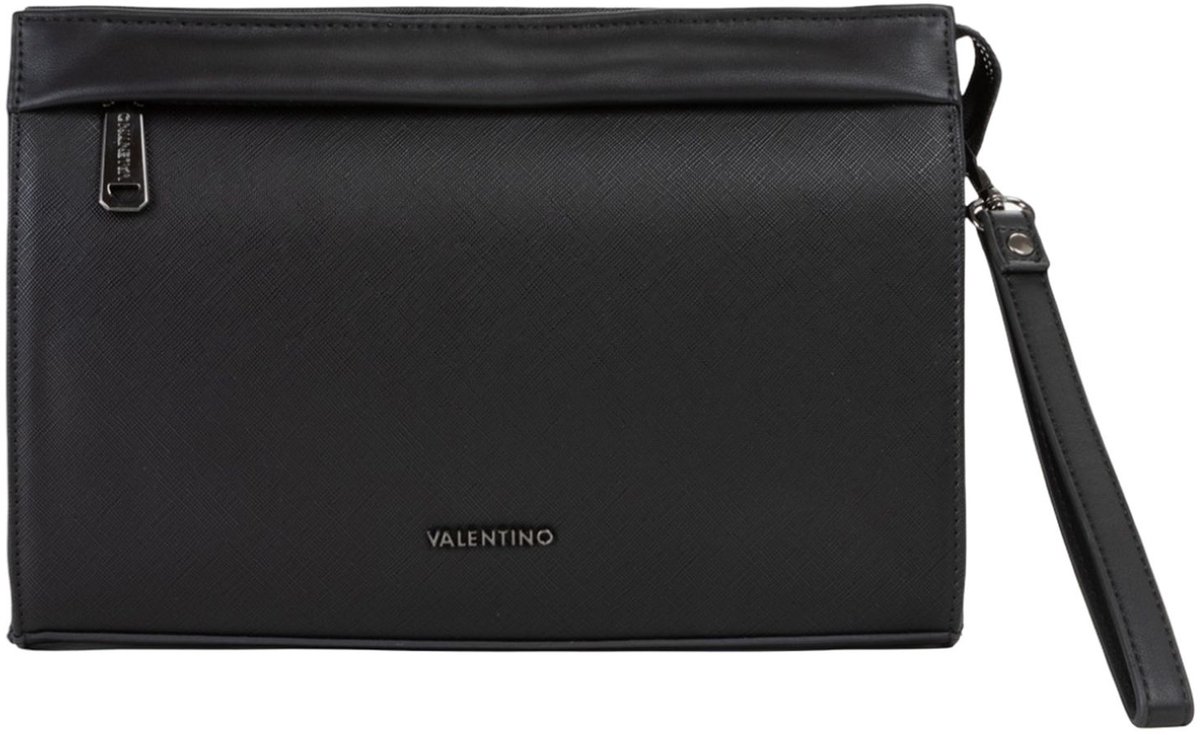 VALENTINO toilettas Karo Soft Cosmetic Case Nero zwart