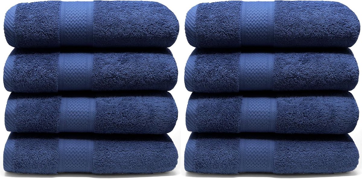 LEBENGOOD Bath Towel Set Made of 100% High Quality Cotton, 550 g/m², Soft, Absorbent and Robust for Shower, Hotel, Spa - ShopVlot