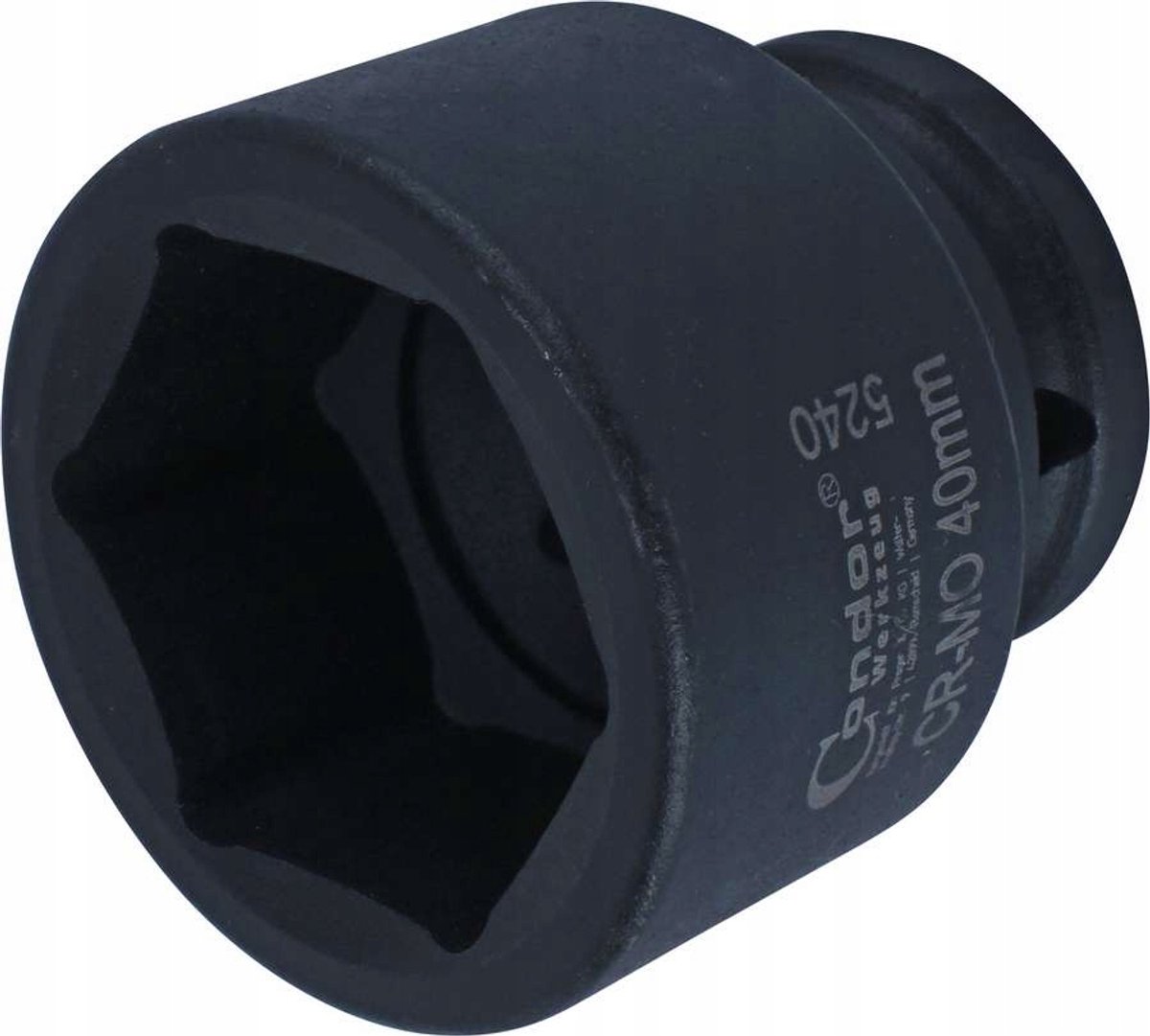 Slagdoppen 3/4" 6-kant 40mm Cort