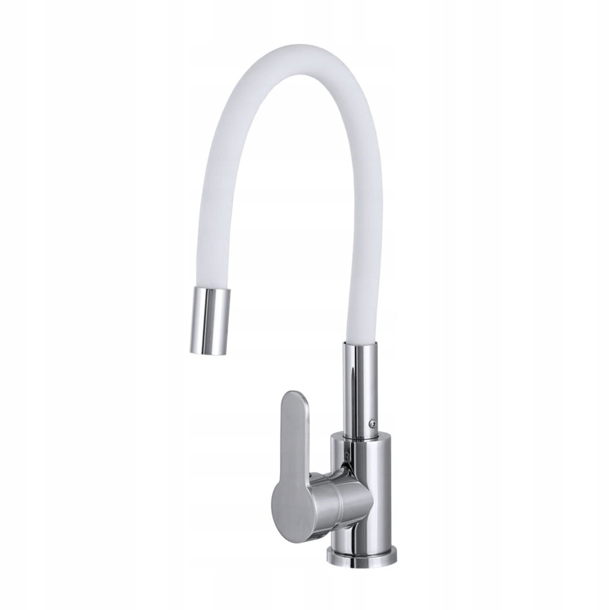 Keukenmengkraan Flex 2000 Wit met Flexibele Witte Uitloop