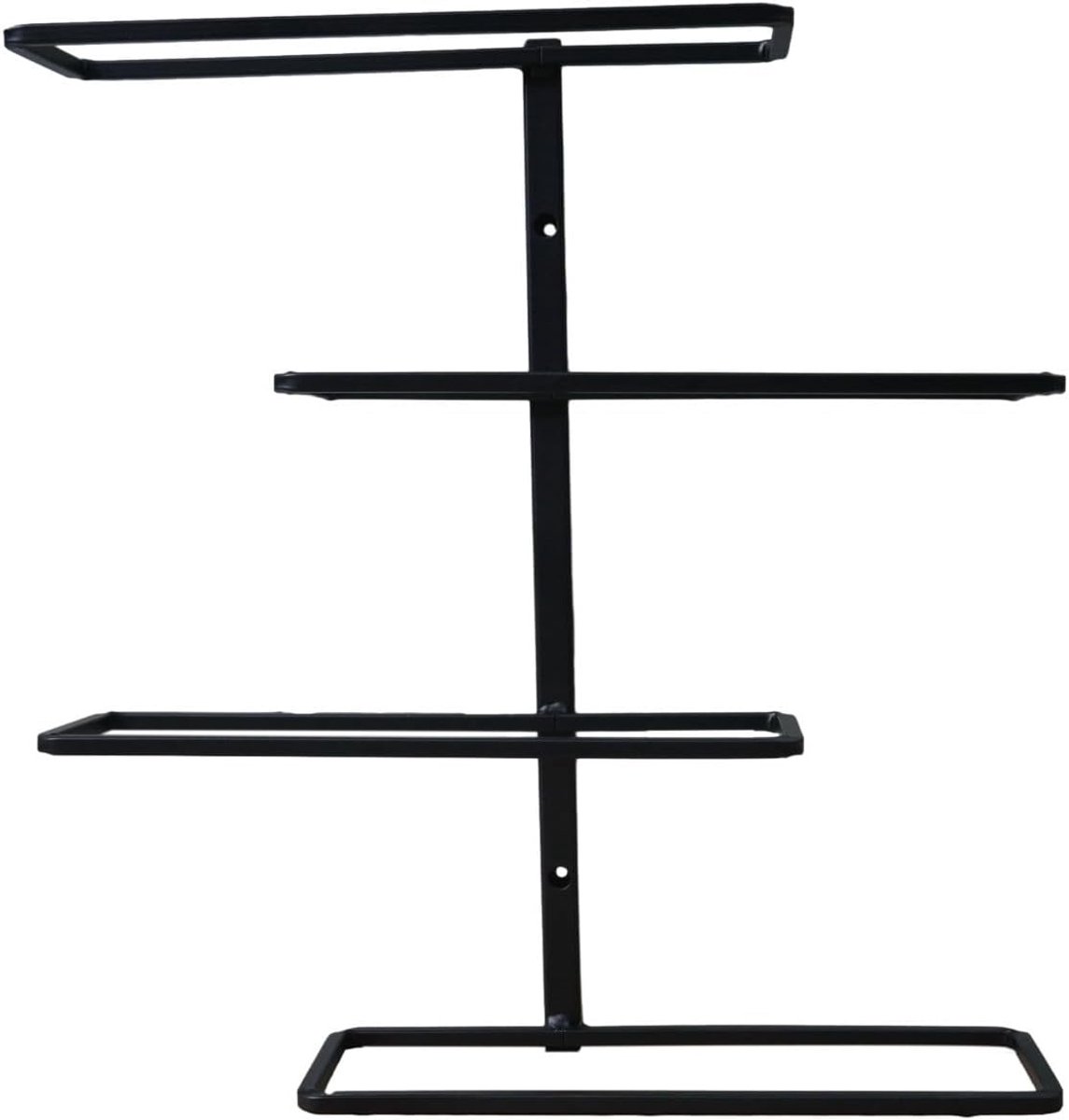 Basento Wine Rack Wall - Black - 4 Bottles - Wine Racks - Bottle Rack - Wine Rack Metal - Wine Rack Wall - Wine Rack - ShopVlot