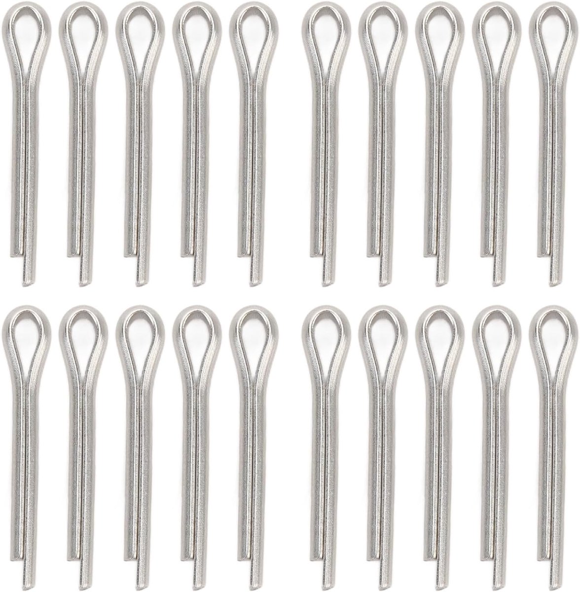 20 Pieces Outboard Screw Cotter Pin 91490-30020-00 for 20 Hp 6 Hp 8 Hp 9.9 Pk 15 Hp Outboard - ShopVlot