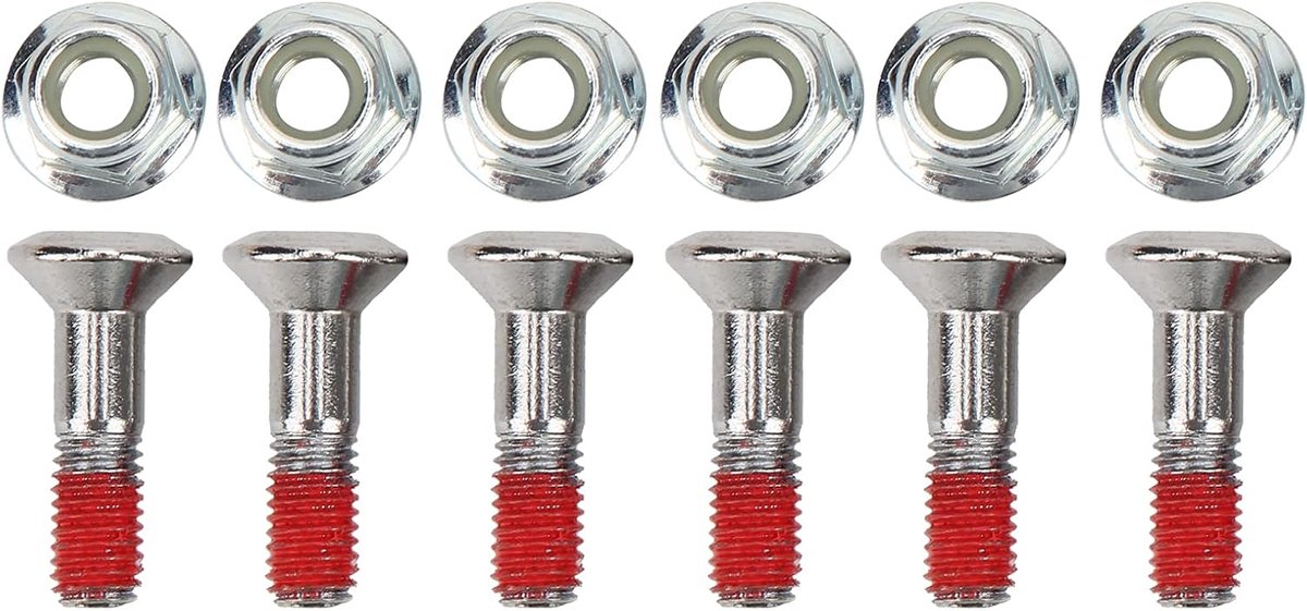 Gearbouten set M8 - Aluminium vernickeld - Geschikt voor YZ YZF, KX KXF - Betrouwbare vervangingsonderdelen - ShopVlot