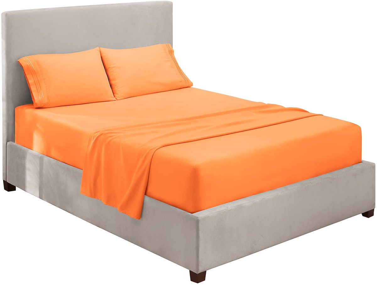 Lakenset Full XL - 4-delige geborsteld lakens - extra zacht beddengoed - luxe slaapcomfort - ShopVlot