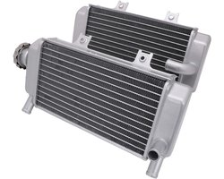 AnXin Radiator Aluminum Performance Fits For Honda CRF250R CRF250X 2004-2009 2005 2006 2007 2008 Motorcycle - ShopVlot