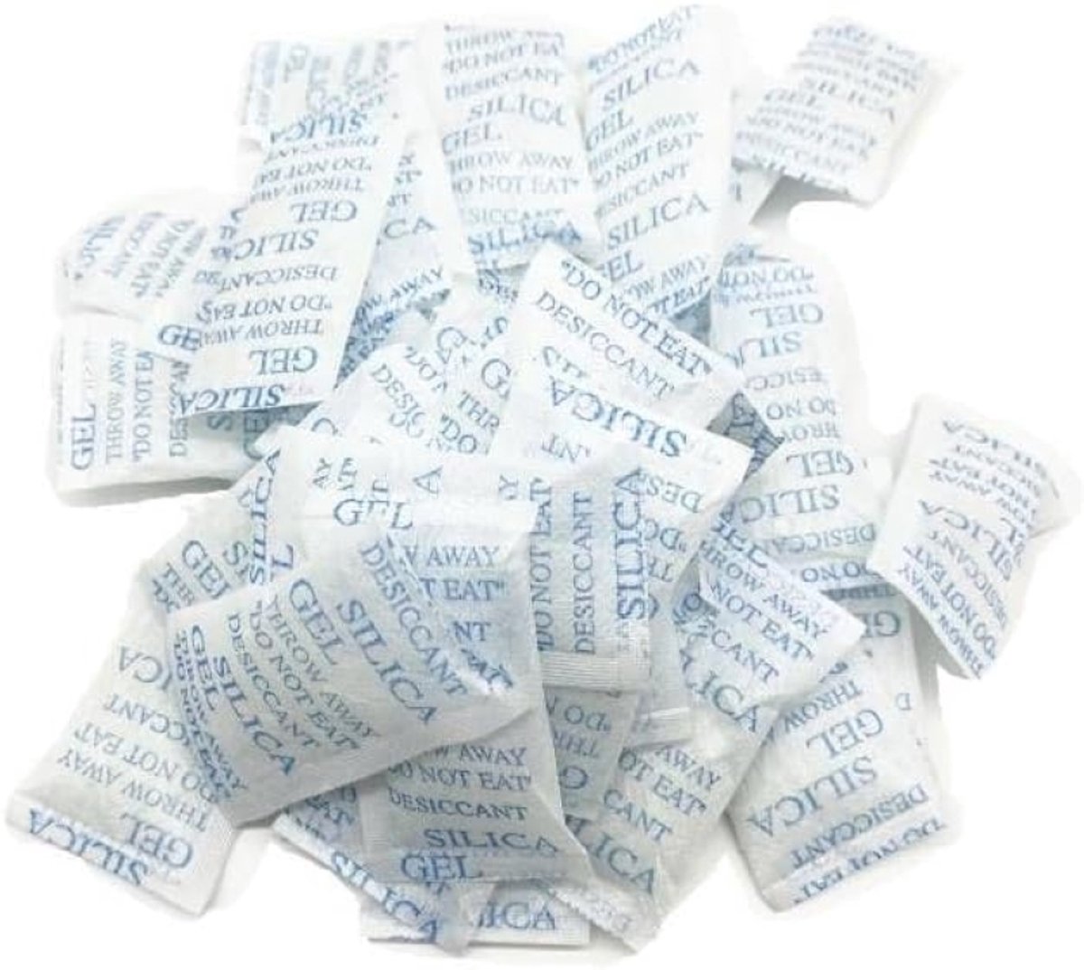 30x silicagelzakken 10g - Vochtvretter & droogmiddel voor kleding, schoenen, gereedschap en opbergdozen