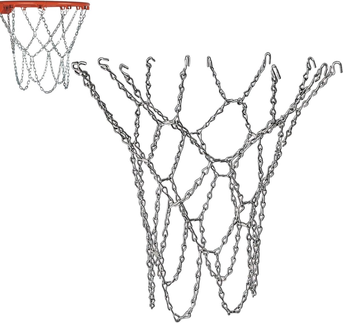 Metal Basketball Net, Basketball Net, Metal Basketball Net Replacement Chains, Basketball Net, Basketball Net - ShopVlot