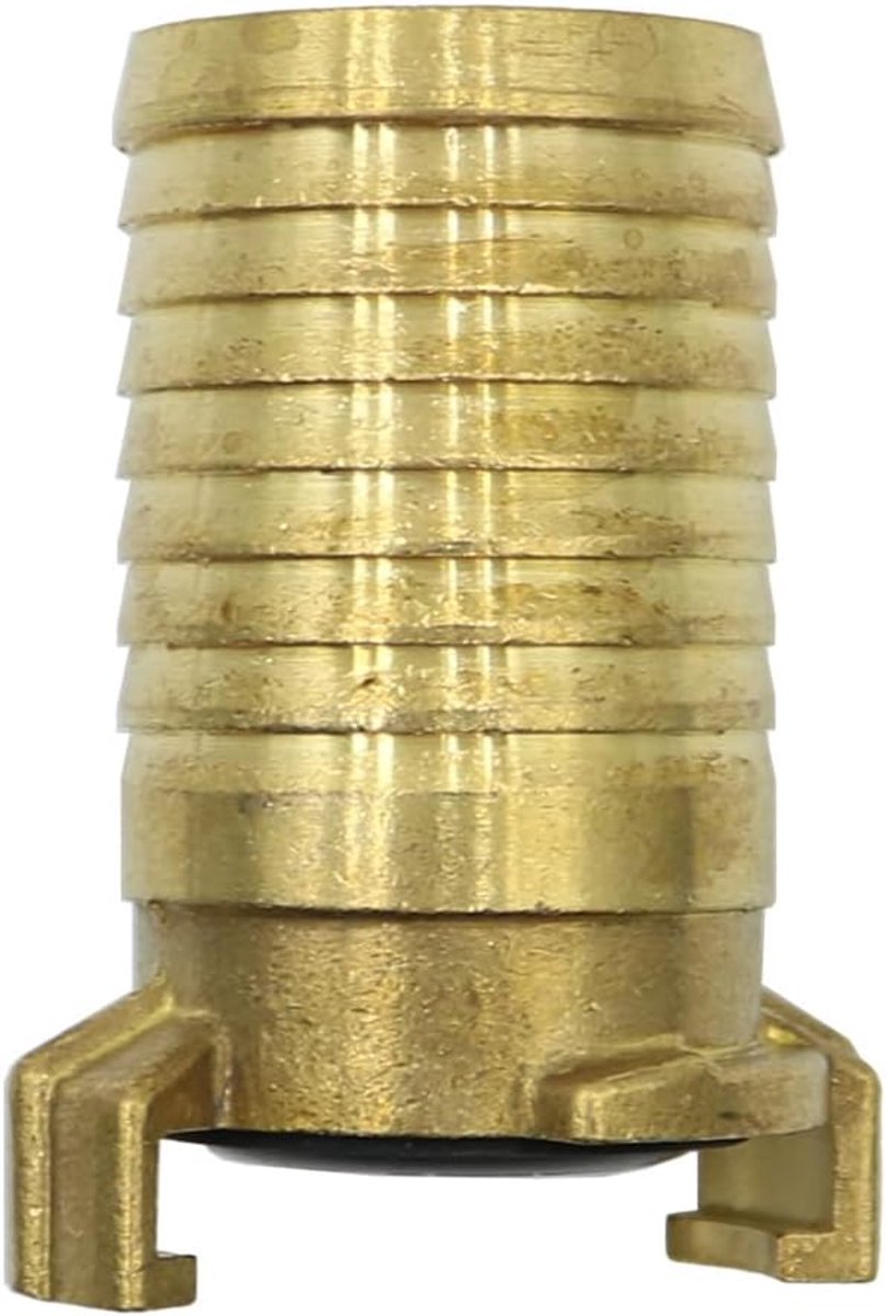Geka 12197 Quick Coupling Hose Connector 1 1/2 Inch Spout Blank Brass (1 1/2inch) - ShopVlot