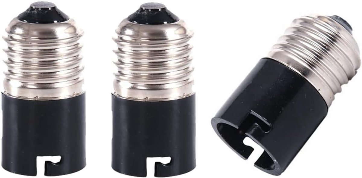 ShuoHui 3 Series E27 to B22 socket converter adapter, E27 Edison to B22 BayOne lamp holder converter - ShopVlot